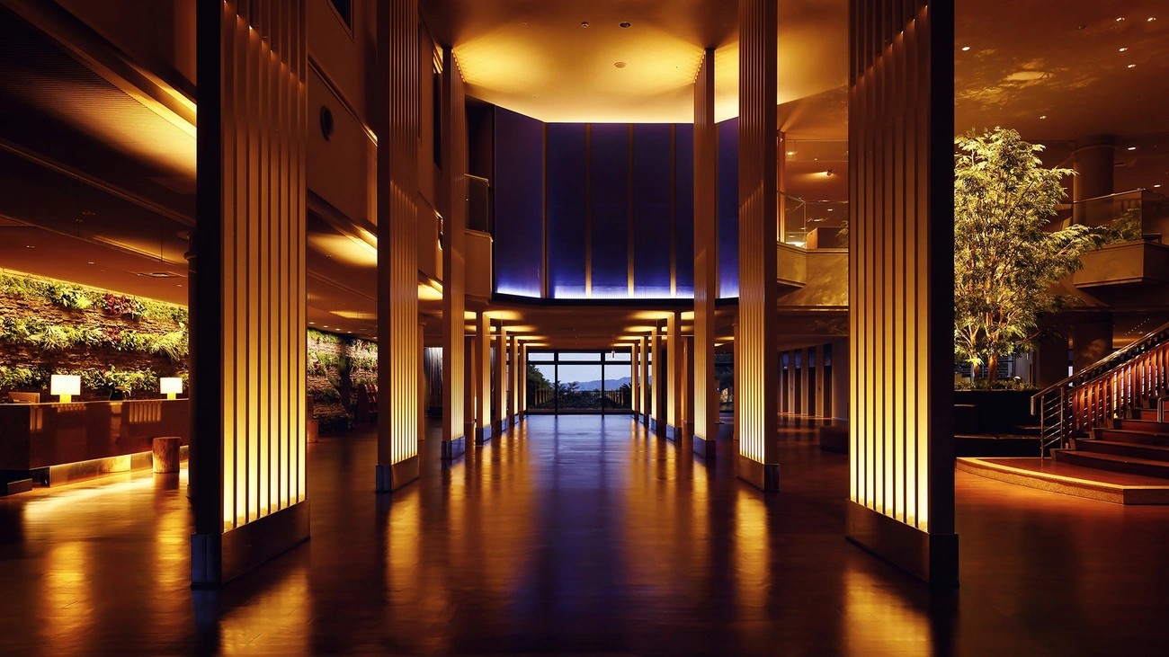 Hotel Check-in Lounge