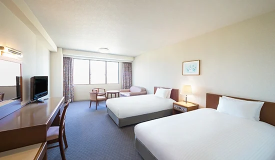 클래식 배리어 프리 룸: 싱글 침대 2대, 포레스트 뷰