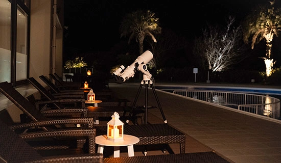 星空観察＆焚火